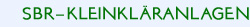 SBR-KLEINKLÄRANLAGEN